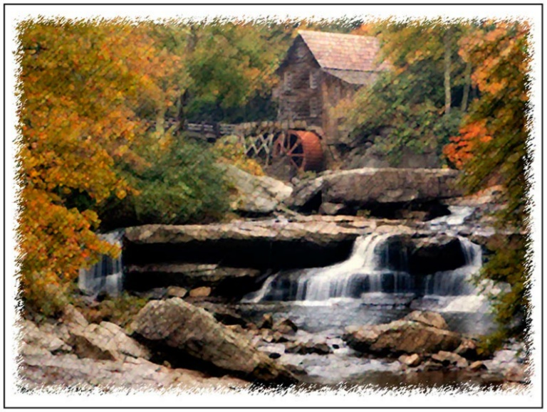 Artistic View of Mill